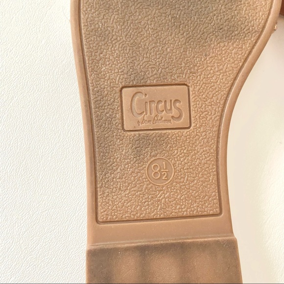 CIRCUS BY SAM EDELMAN ROSE GOLD SLIP ON SANDAL- SIZE 8.5 - Picture 6 of 8